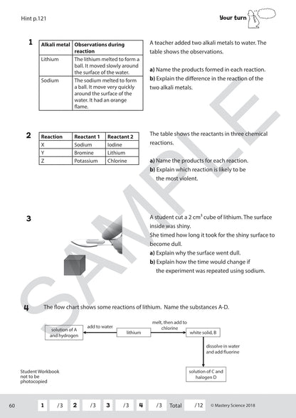 GCSE/Y9 Digital Mastery Practice Book