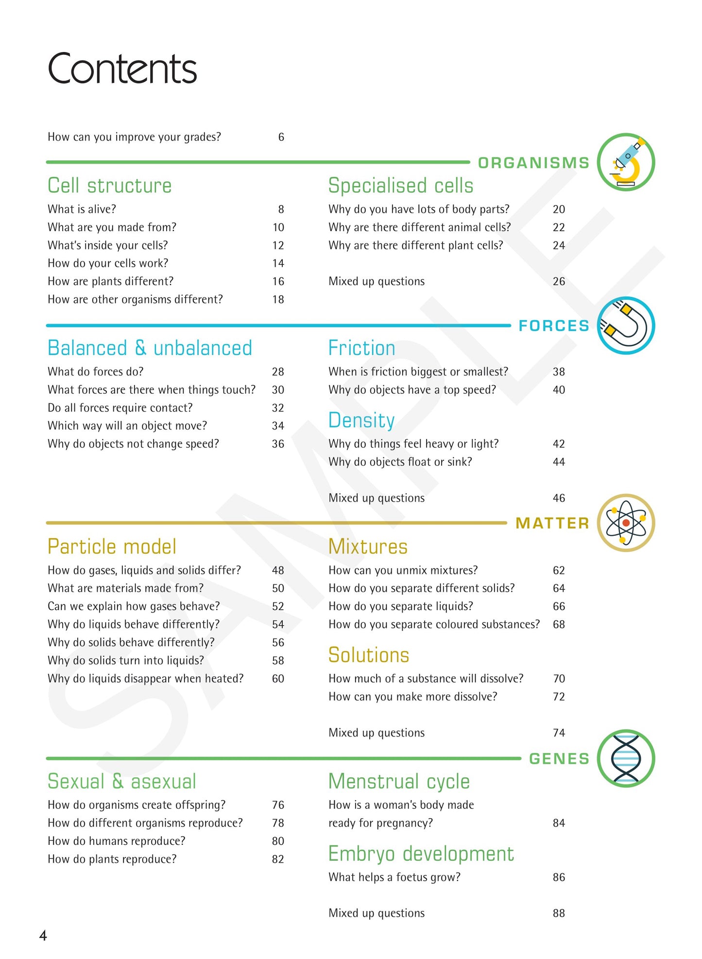 Year 7 Understanding Science textbook