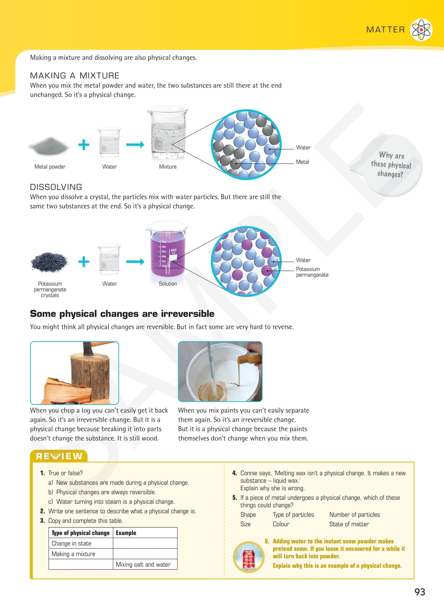 Year 7 Understanding Science textbook